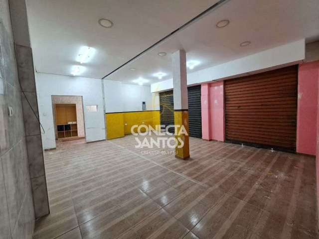 Ponto comercial com 1 sala à venda na Rua Campos Mello, 387, Vila Mathias, Santos, 55 m2