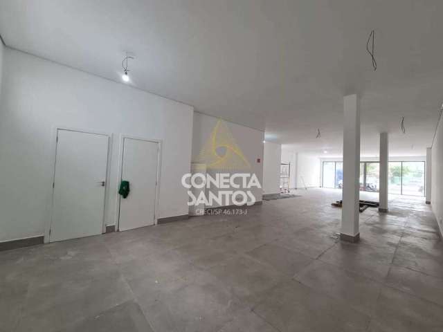 Ponto comercial com 2 salas para alugar na Avenida Washington Luís, 67, Vila Mathias, Santos, 262 m2 por R$ 20.000