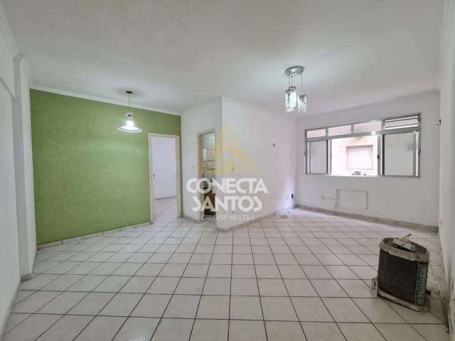 Apartamento com 1 quarto à venda na Avenida Marechal Floriano Peixoto, 235, Gonzaga, Santos, 64 m2 por R$ 400.000