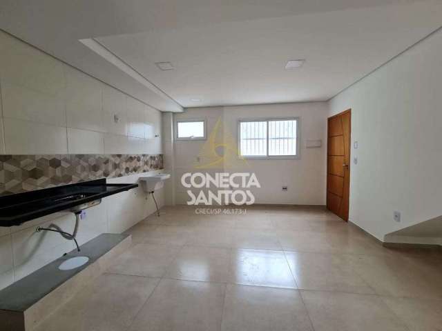 Casa em condomínio fechado com 1 quarto à venda na Rua Guarany, 207, Parque São Vicente, São Vicente, 35 m2 por R$ 190.000