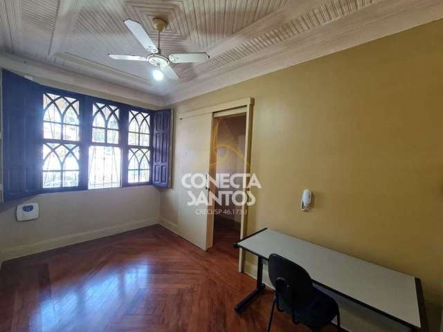 Sala comercial com 1 sala para alugar na Rua Xavier Pinheiro, 242, Vila Mathias, Santos, 15 m2 por R$ 1.100