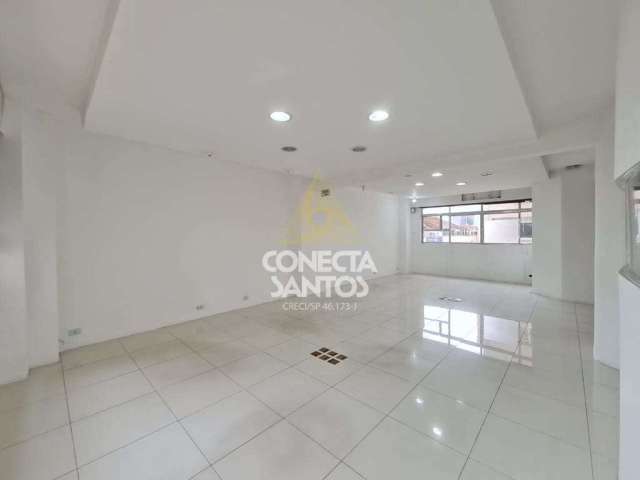 Sala comercial com 6 salas para alugar na Praça dos Andradas, 12, Centro, Santos, 509 m2 por R$ 3.600