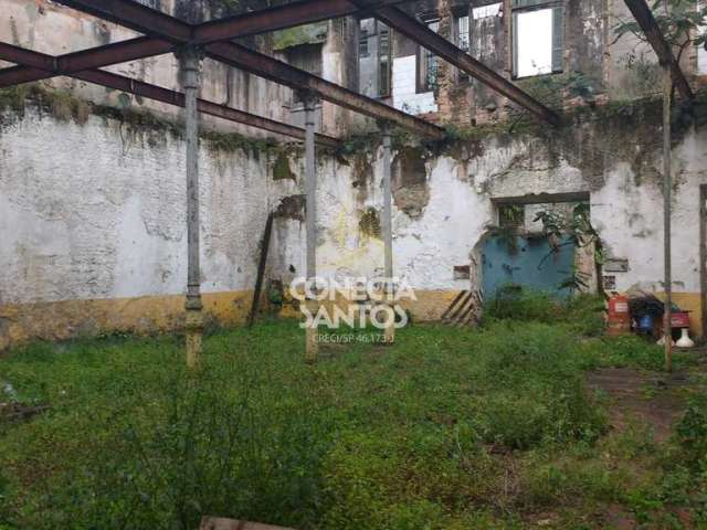 Terreno em condomínio fechado à venda na Rua do Comércio, 70, Centro, Santos, 1098 m2 por R$ 4.000.000