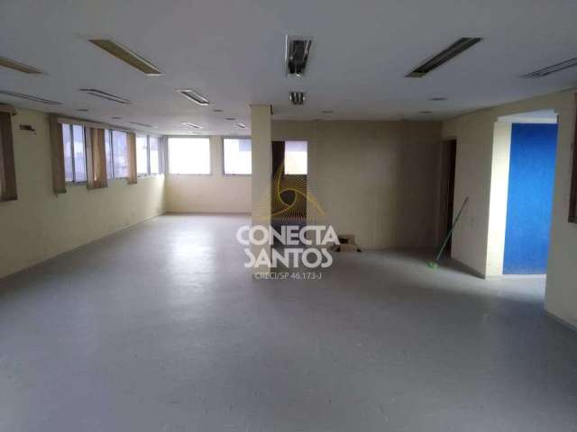 Sala comercial com 2 salas à venda na Rua Braz Cubas, 47, Centro, Santos, 152 m2 por R$ 608.000