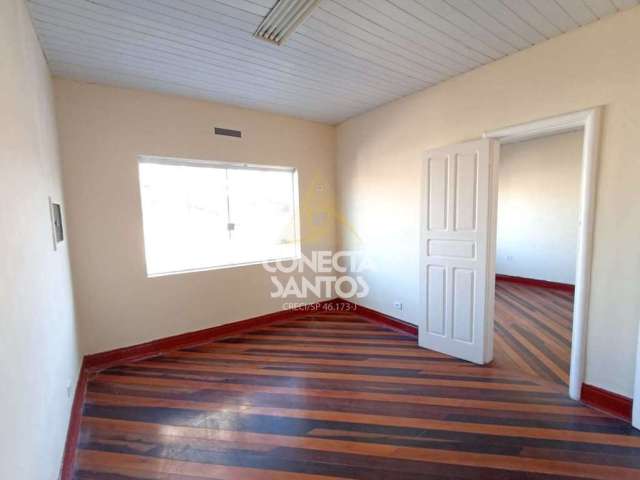 Sala comercial com 2 salas para alugar na Rua Almeida Moraes, 134a, Vila Mathias, Santos, 42 m2 por R$ 1.600