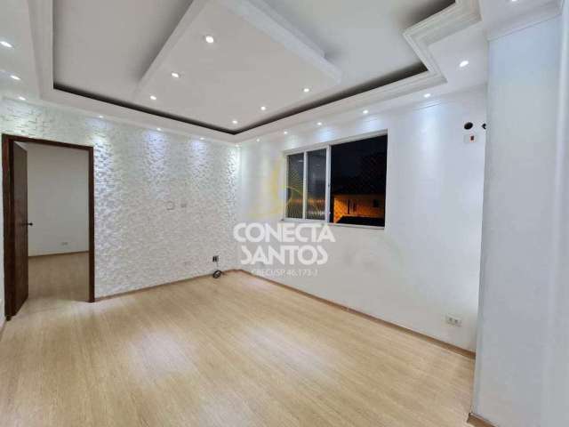 Apartamento com 1 quarto à venda na Rua Marquês de São Vicente, 46, Centro, São Vicente, 47 m2 por R$ 207.000