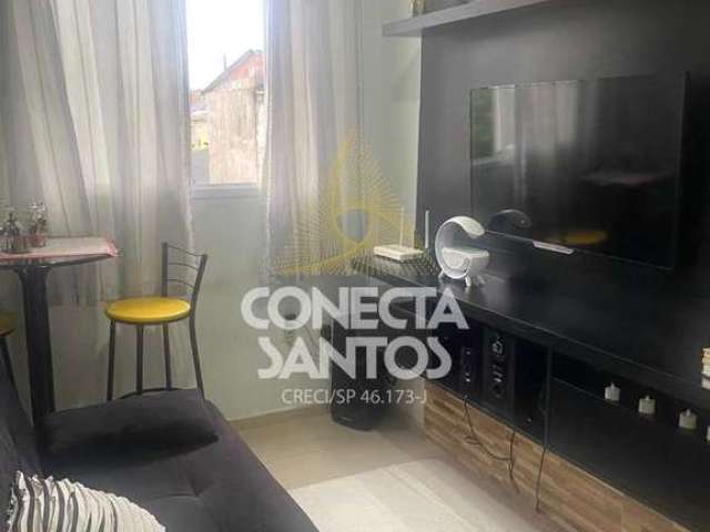 Apartamento com 1 dorm, Esplanada dos Barreiros, São Vicente - R$ 160 mil, Cod: 804