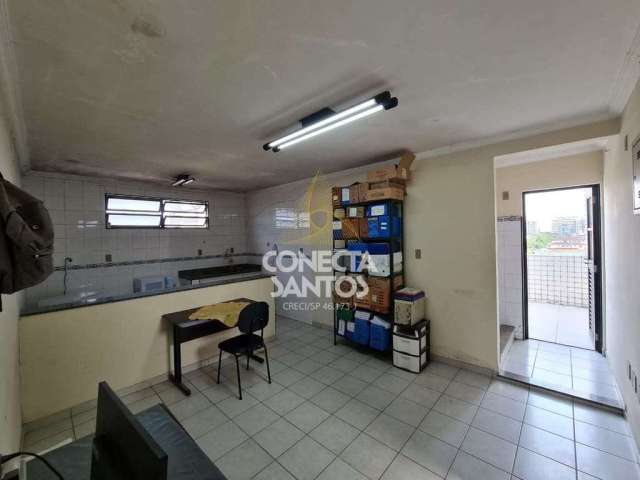 Sala comercial com 1 sala para alugar na Rua Leonardo Roitman, 27, Vila Mathias, Santos, 65 m2 por R$ 2.150