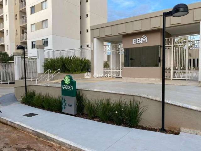 Apartamento de 2 quartos sendo 1 suíte localizado no Residencial Garden Anápolis