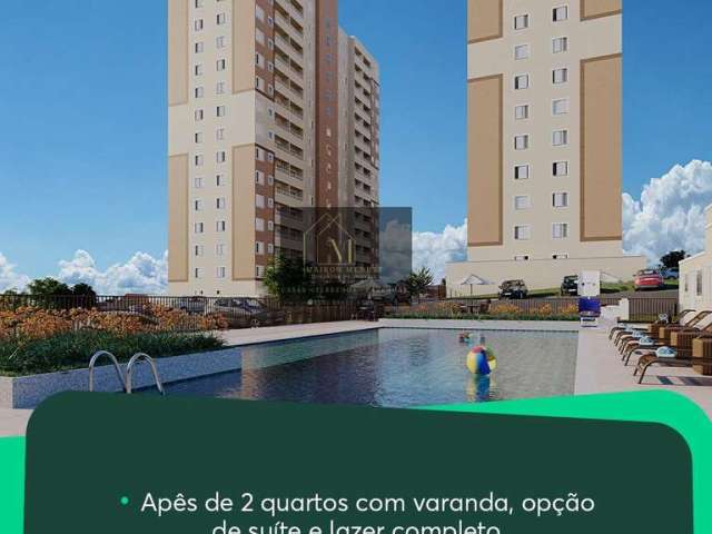 Apartamento com 2 quartos, 43 A 69M²m², à venda em Sorocaba, Conjunto Habitacional Júlio de Mesquita Filho