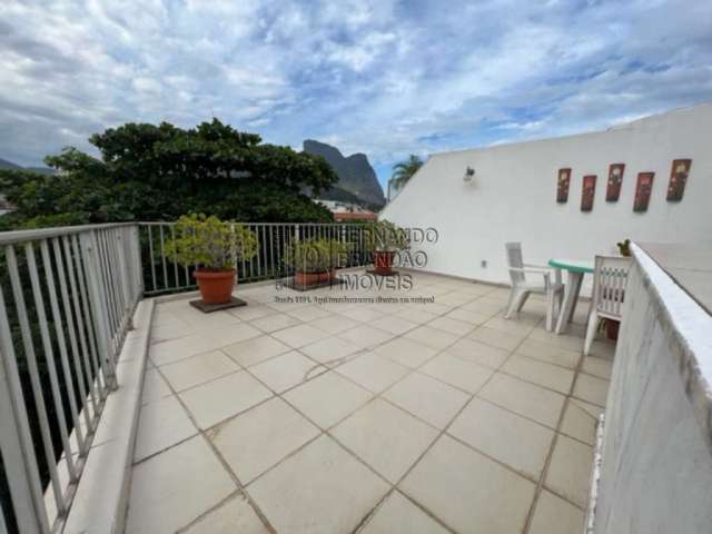 Jardim Oceânico, Vendo cobertura 3 Quartos Sendo 1 Suíte, Barra Da Tijuca, Rio De Janeiro, próximo Metrô, Praia , linda vista Pedra da Gávea