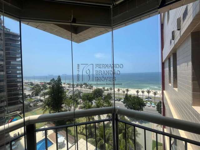 Golden Coast, vendo apartamento no melhor ponto da Praia da Barra da Tijuca c/  1 quarto, 1 suíte, 2 salas, 2 vagas de garagem  55m² lindo, reformado!