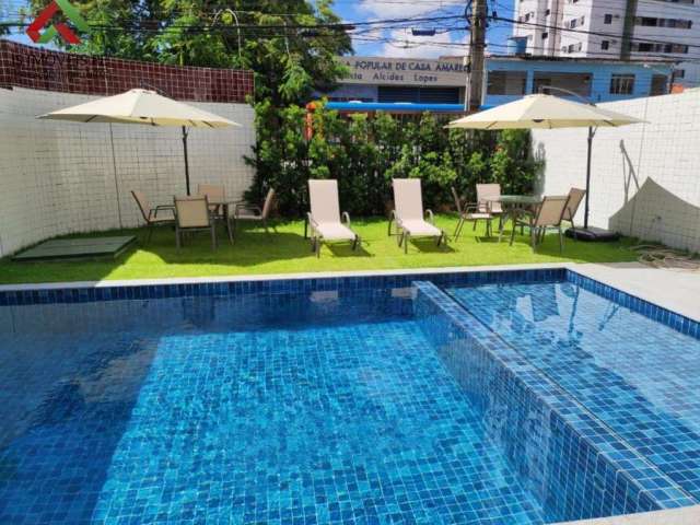 Apartamento à venda em Recife-PE, Casa Amarela: 2 quartos, 1 suíte, 2 salas, 2 banheiros, 1 vaga. Confira!