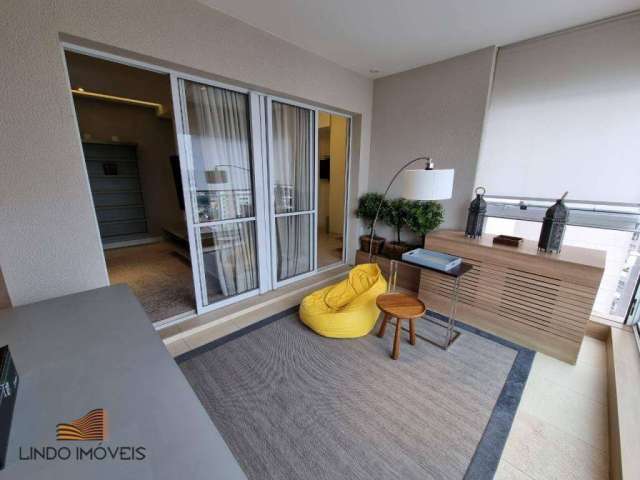 Apartamento com 1 dormitório, 68 m² - venda por R$ 1.600.000,00 ou aluguel por R$ 10.000,85/mês - Brooklin - São Paulo/SP