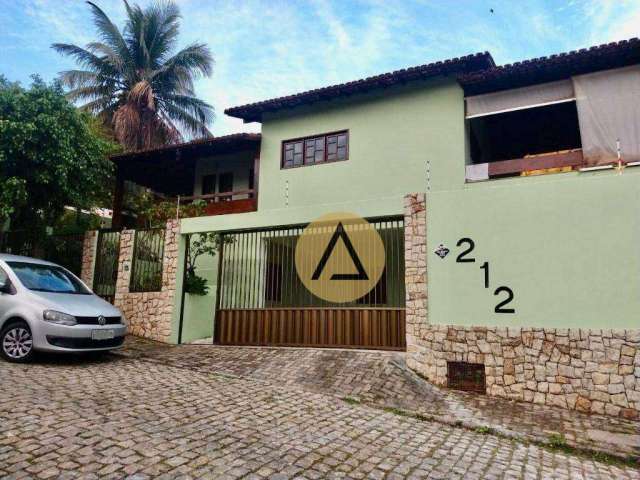 Casa com 5 dormitórios, 494 m² - venda por R$ 1.200.000,00 ou aluguel por R$ 3.694,43/mês - Miramar - Macaé/RJ