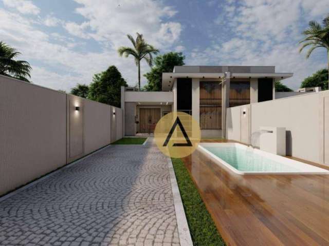 Casa com 3 dormitórios à venda, 105 m² por R$ 950.000,00 - Ouro Verde - Rio das Ostras/RJ