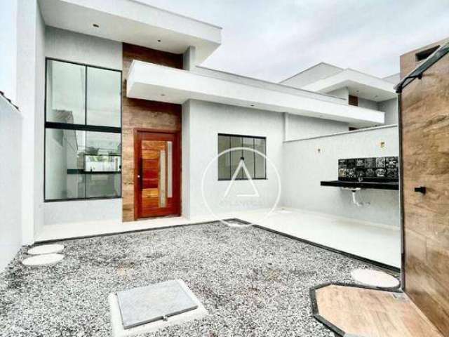 Casa com 2 dormitórios à venda, 76 m² por R$ 420.000,00 - Jardim Campomar - Rio das Ostras/RJ