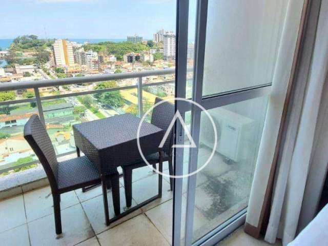 Flat com 1 dormitório, 28 m² - venda por R$ 195.000,00 ou aluguel por R$ 2.280,00/mês - Imbetiba - Macaé/RJ