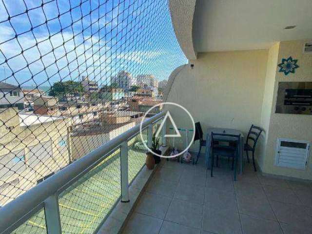 Apartamento com 2 dormitórios à venda, 70 m² por R$ 380.000,00 - Praia Campista - Macaé/RJ