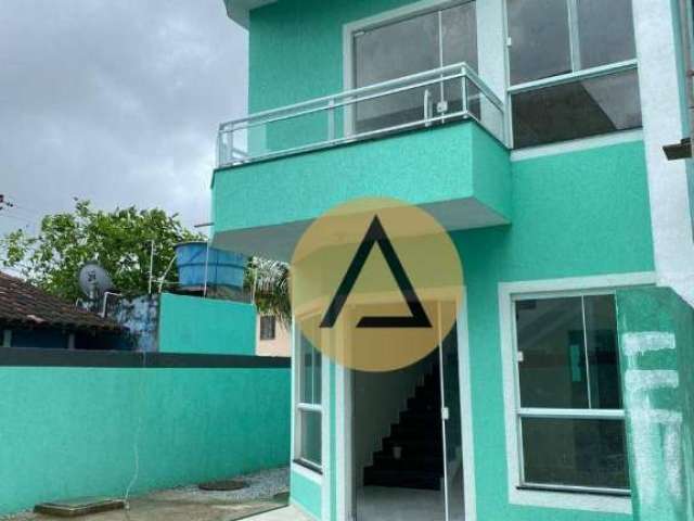 Casa com 2 dormitórios à venda, 100 m² por R$ 260.000,00 - Extensão Serramar - Rio das Ostras/RJ