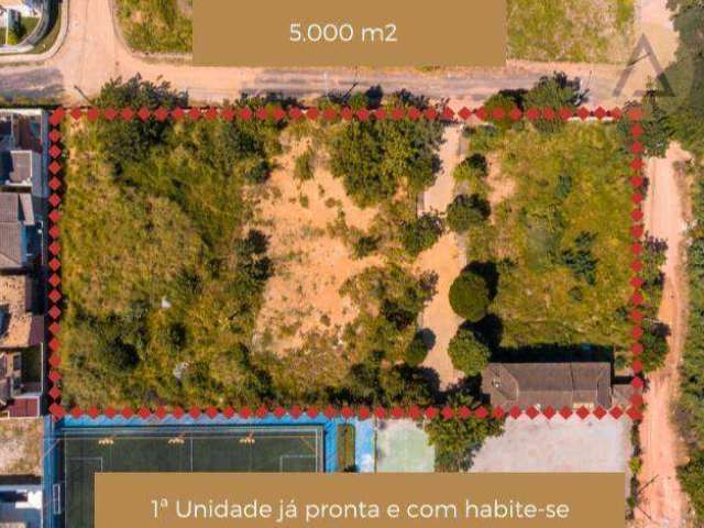 Terreno à venda, 5000 m² por R$ 3.450.000,00 - Novo Cavaleiro - Macaé/RJ