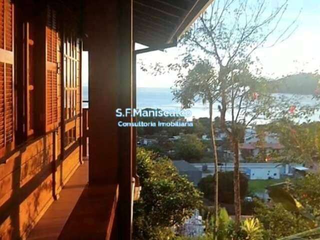 Casa  Vista Panorâmica para o Mar e Edícula Independente  Enseada, Ubatuba.