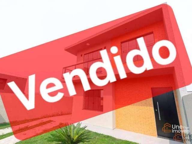 Sobrado com 3 dormitórios à venda, 116 m² por R$ 578.880,00 - Vila Itaqui - Campo Largo/PR