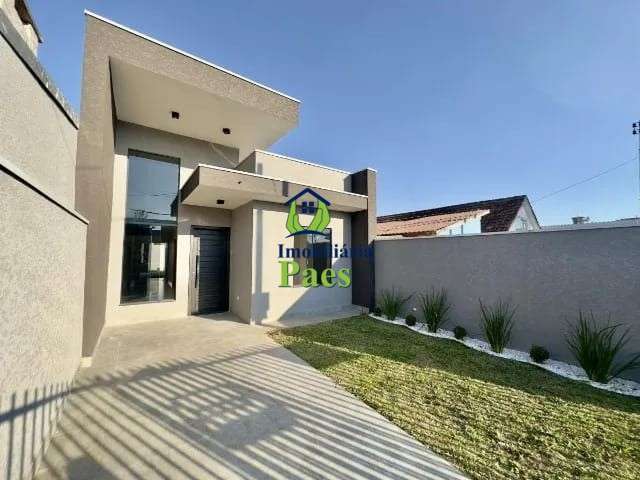 Casa com 3 quartos à venda na Gralha Azul, Fazenda Rio Grande  por R$ 485.000