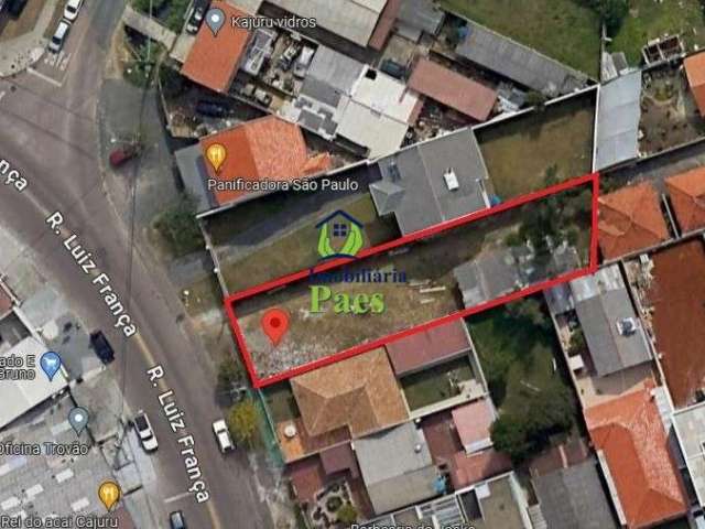 Terreno à venda no Cajuru, Curitiba  por R$ 980.000