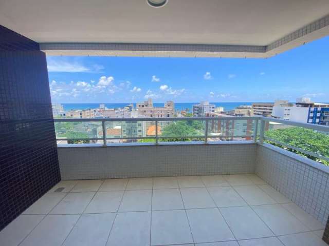 Apartamento com 2/4 - 1 suíte - nascente, vista mar, duas varandas, 1 vaga!