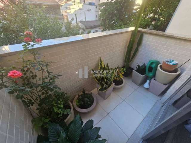 Aconchegante Apartamento de 2 quartos com sacada, aproximadamente 60m², Tijuca - RJ