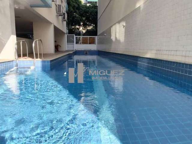 Cobertura duplex maravilhosa com terraço, piscina em condomínio de luxo - Rua Araújo Pena - Varandão, Sala, 3 quartos/1 suíte, 2 banheiros sociais, 2 vagas na escritura demarcadas - Tijuca - Código: 1