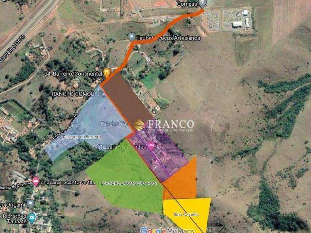 Área à venda, 23880 m² - Barreiro - Taubaté/SP