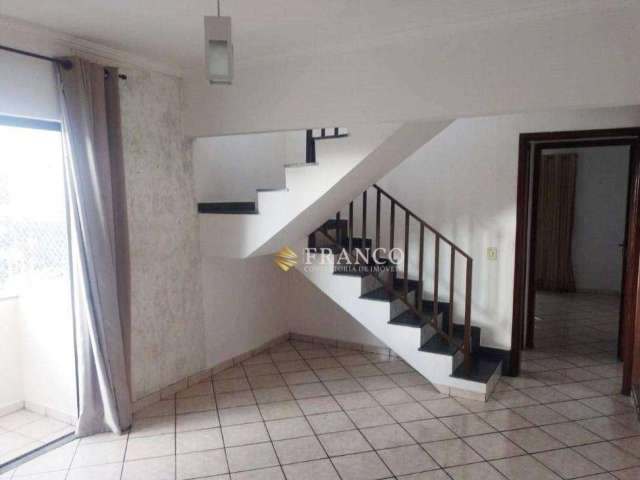 Cobertura com 2 dormitórios para alugar, 72 m² - Jardim das Nações - Taubaté/SP