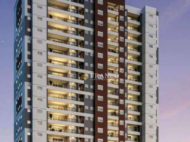 Apartamento com 2 dormitórios à venda, 82 m² - Bosque Flamboyant - Taubaté/SP