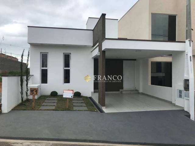 Casa com 3 dormitórios à venda, 115 m² - Condomínio Recanto Tropical - Taubaté/SP