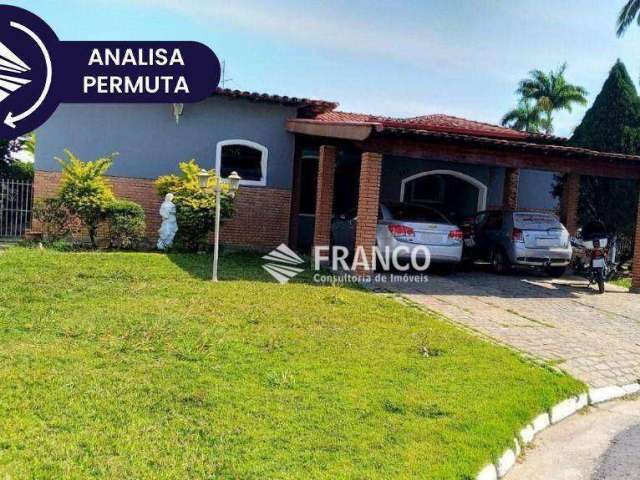 Casa com 3 dormitórios à venda, 386,58m² - Condomínio Vale do Sol - Tremembé/SP