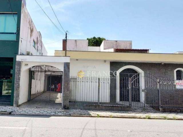 Casa com 6 dormitórios à venda, 594 m² - Centro - Taubaté/SP