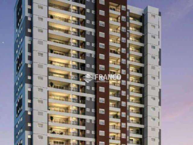 Apartamento com 3 dormitórios à venda, 108 m² - Bosque Flamboyant - Taubaté/SP