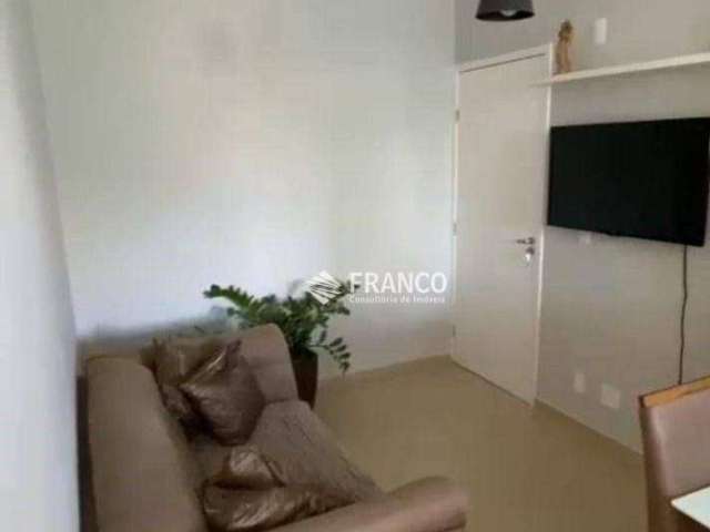 Apartamento com 2 dormitórios à venda, 46 m² - Vila São José - Taubaté/SP