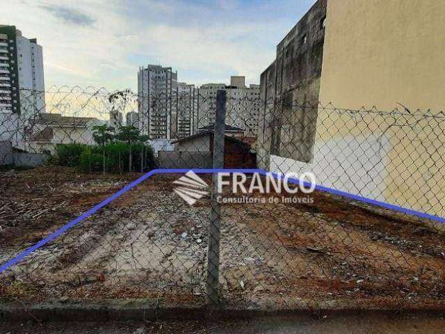 Terreno à venda, 187,50m² - Esplanada Independência - Taubaté/SP