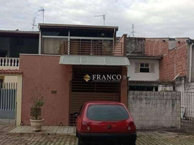 Sobrado com 3 dormitórios à venda, 105 m² - Cecap - Taubaté/SP