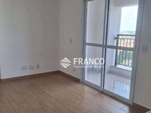 Apartamento com 2 dormitórios para alugar, 69m² - Bosque Flamboyant - Taubaté/SP