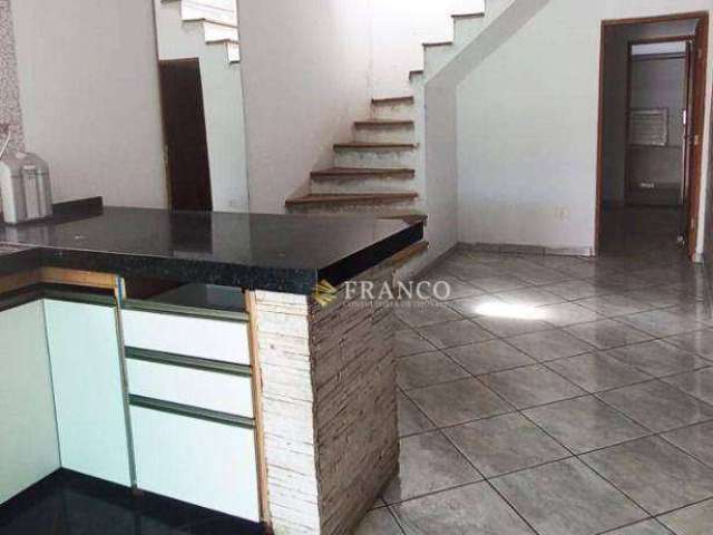 Sobrado com 3 dormitórios à venda, 96 m² - Jardim Continental - Taubaté/SP