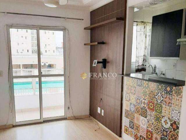 Apartamento com 2 dormitórios à venda, 72 m² - Parque Senhor do Bonfim - Taubaté/SP