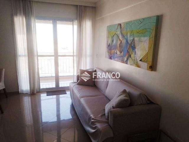 Apartamento com 2 dormitórios para alugar, 67 m² - Jardim das Nações - Taubaté/SP