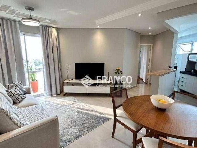 Apartamento com 3 dormitórios à venda, 76 m² por R$ 530.000,00 - Barranco - Taubaté/SP