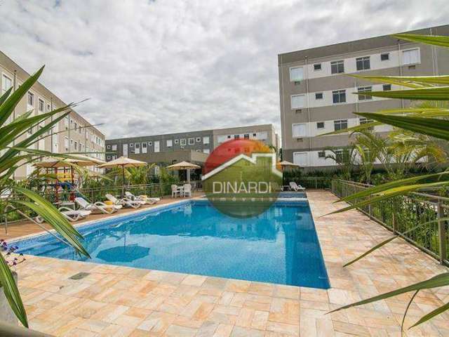 Apartamento com 2 dormitórios à venda, 42 m² por R$ 147.000,00 - Ipiranga - Ribeirão Preto/SP