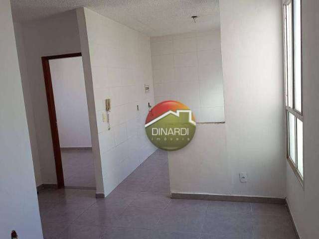 Apartamento com 2 dormitórios à venda, 44 m² por R$ 159.000,00 - Jardim Manoel Penna - Ribeirão Preto/SP