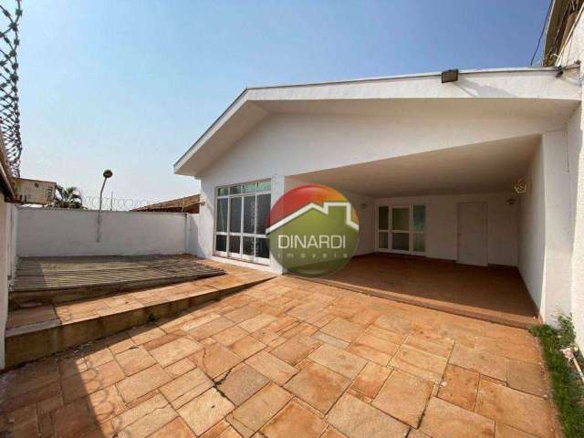 Casa com 3 dormitórios para alugar, 258 m² por R$ 4.516,00 - Jardim São Luiz - Ribeirão Preto/SP